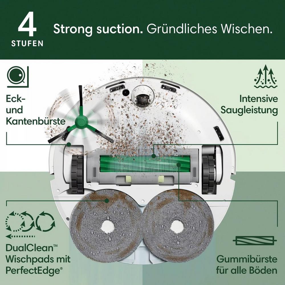Staubsauger-Roboter Roomba AutoEmpty™ Dock weiß.