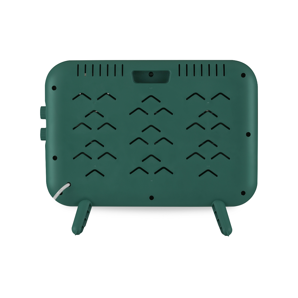 HEIZOFEN QUARZ 1000W 2 STUFEN GRÜN