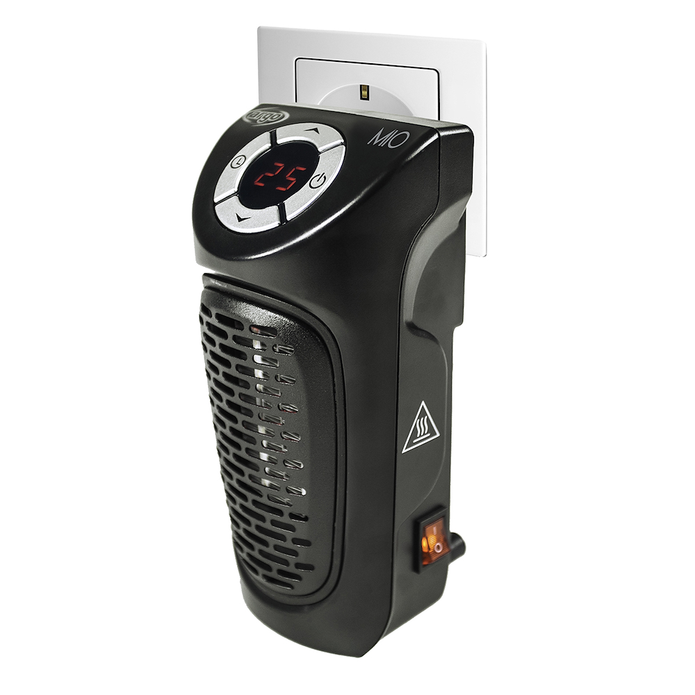 Lüfterheizung mit Zeitschaltuhr direkt in die Steckdose