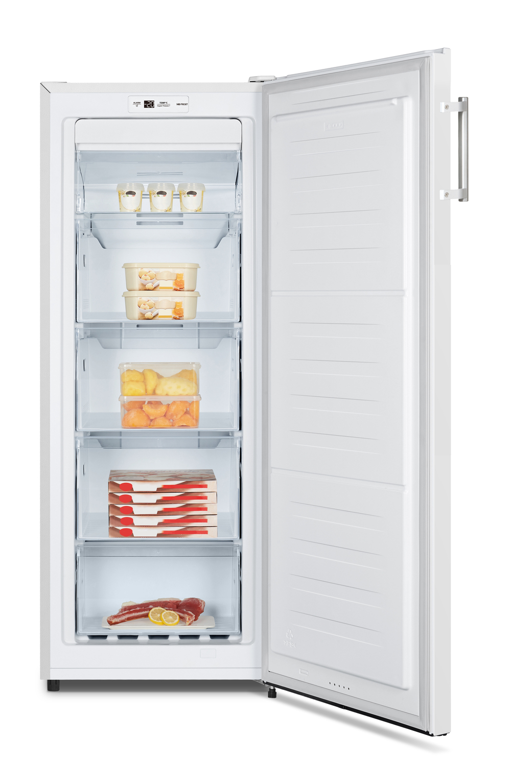 Gefrierschrank 155 Liter 5 Schubladen Hisense NoFrost.