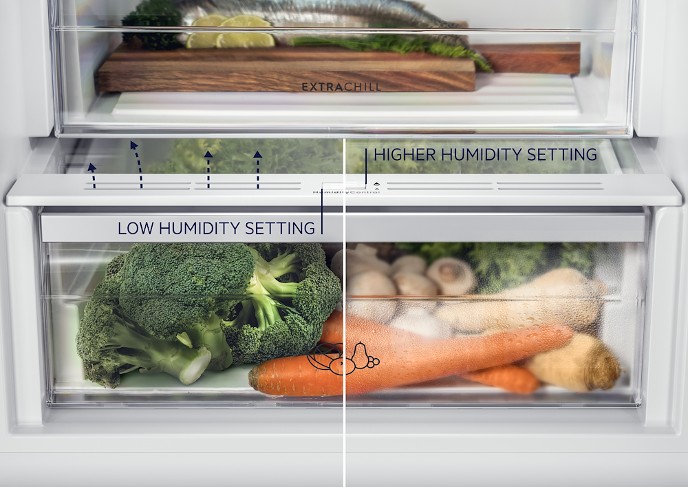 Einbau-Kühl-Gefrierkombination Electrolux Höhe 177,5cm.