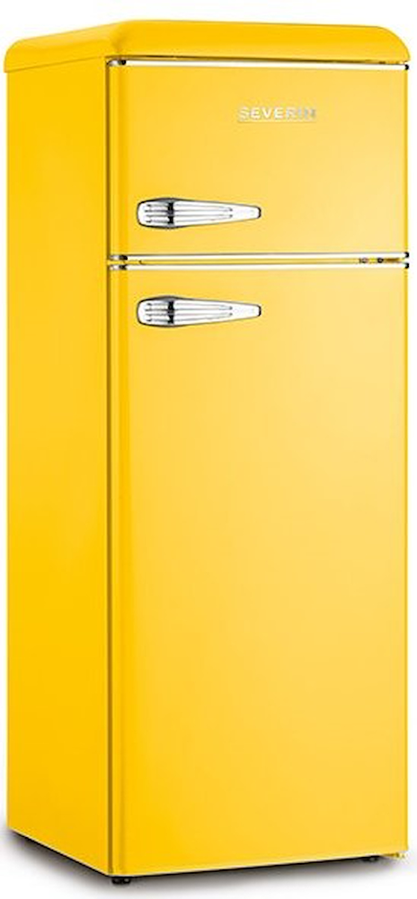 KÜHLSCHRANK Severin 209LT CE.E STATIC 3REP. RETRO-GELB