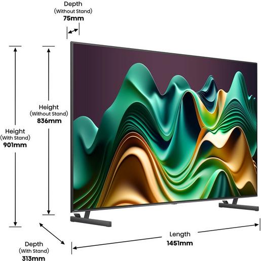 Fernseher Mini LED 65" Hisense Smart TV UHD.