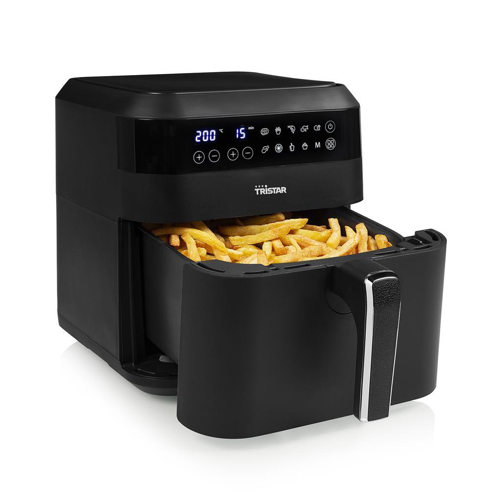 Digitale Heißluftfritteuse XXL.