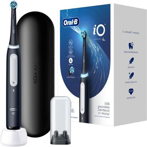 Elektrische Zahnbürste OralB IO4 schwarz.