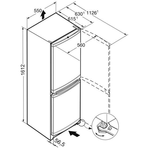 Kühl-Gefrierkombination mit SmartFrost