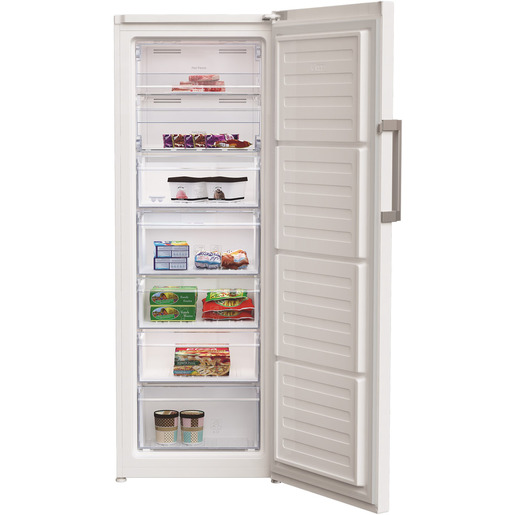 Stand-Gefrierschrank Beko, 256 l Rauminhalt, Ablagegitter: 2, Schubladen: 5, Super-Gefrieren, NoFrost.