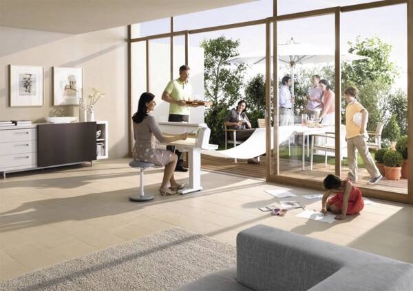 Bügelmaschine, 830mm Walzenlänge, zusammenklappbar, 2,55 kW Beheizung