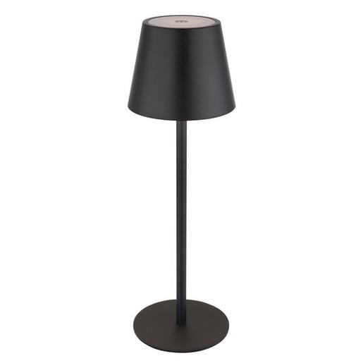 Tischleuchte 3W LED CCT 200lm +Akku Vannie I schwarz matt