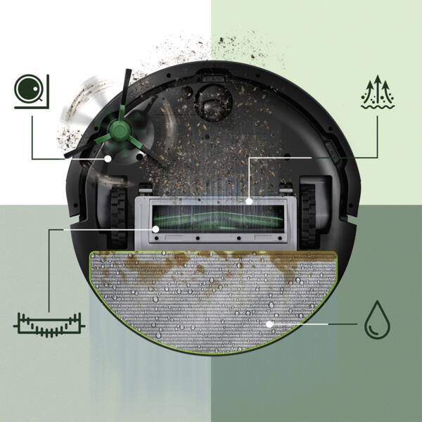 Staubsauger-Roboter Roomba AutoEmpty™ Dock Schwarz.