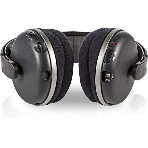 Funkkopfhörer Nedis mit drahtlos-Reichweite von 100 Metern.