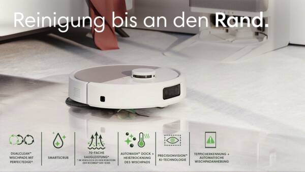 Staubsauger-Roboter Roomba AutoEmpty™ Dock weiß.
