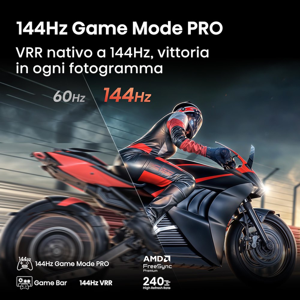 MINILED ULED-Fernseher 65"UHD 4K 144HZ T2/S2 SMA.VID.U8.5.