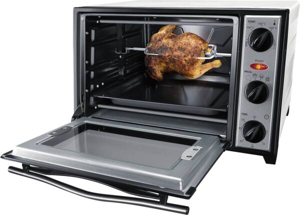 Mini-Ofen, Funktionen Backen, Grillen, Ober-/Unterhitze