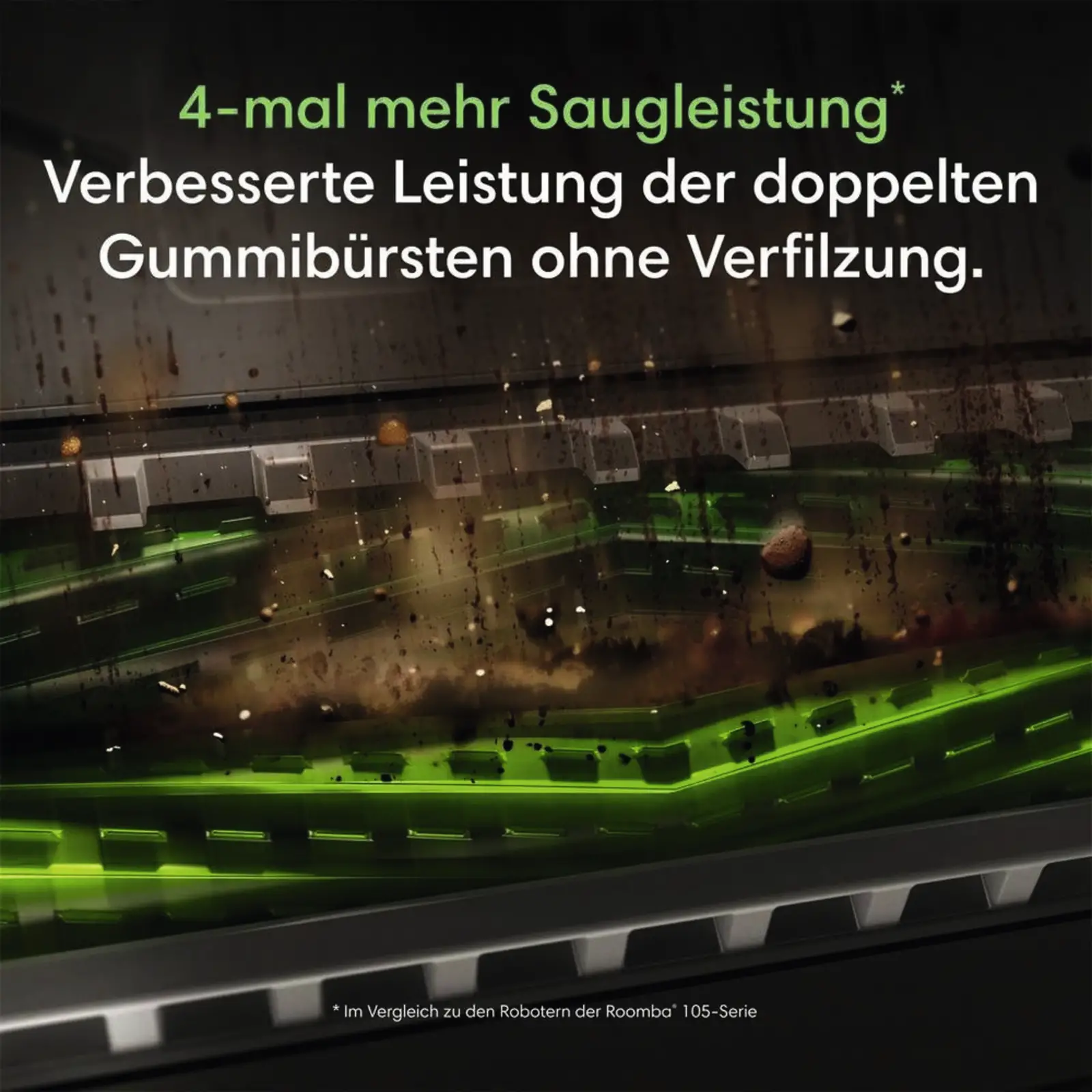 Staubsauger-Roboter IRobot mit vollautomatischer Selbstreinigung schwarz