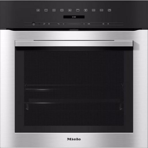 Elektro-Backofen Miele, 76 l Garraum, 5 Backebenen, Temperaturregelung: 30-250 Grad, über 35 Programme,