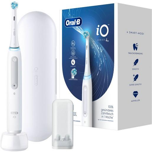 Elektrische Zahnbürste OralB IO4 weiß.