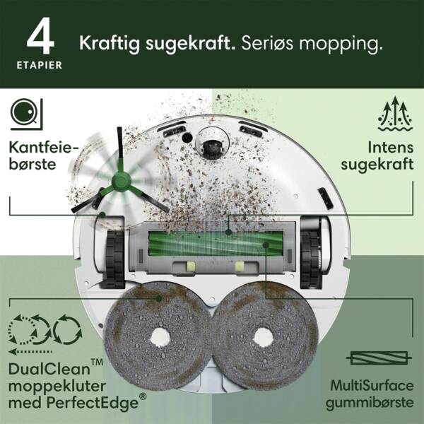 Staubsauger-Roboter Roomba AutoEmpty™ Dock weiß.