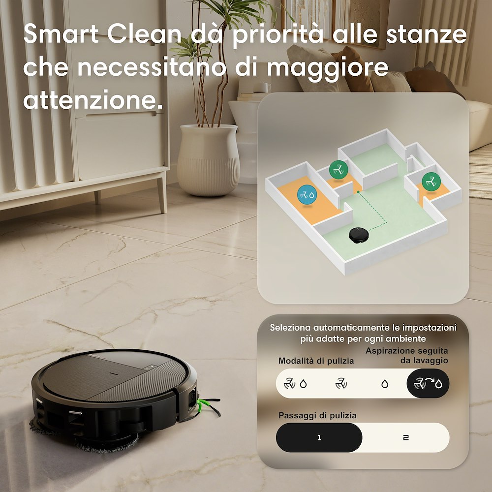 Nasswisch-Roboter, Staubsauger-Roboter, Clean Base,IRobot