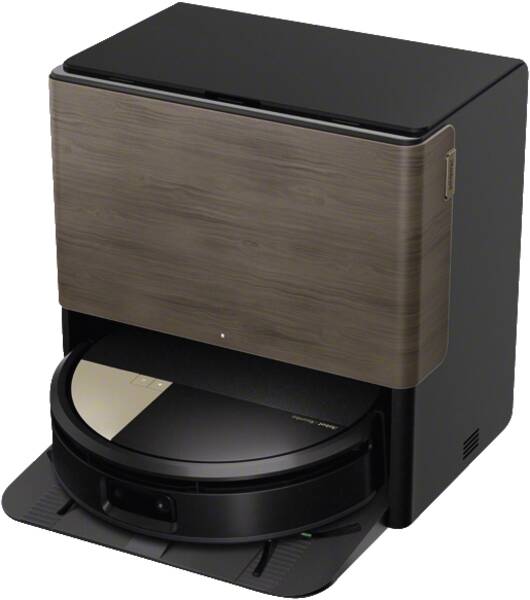 Nasswisch-Roboter, allergikergeeignet, beutelloser Betrieb, max. 0,26 l Behältervolumen, Clean Base.