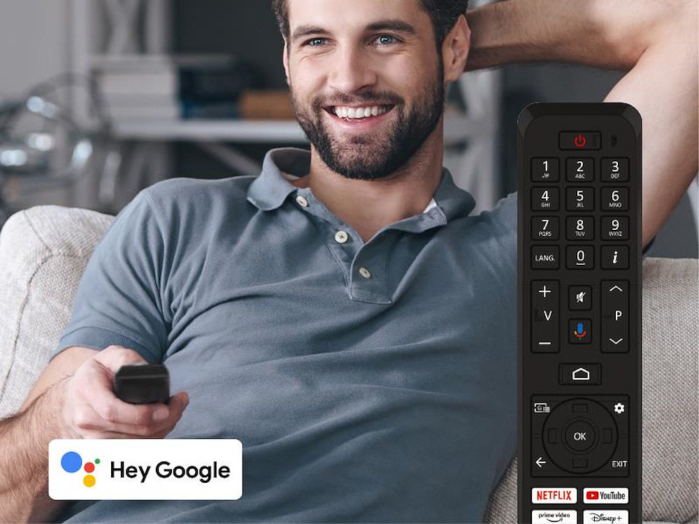 TV LED Panasonic 50"UHD 4K SMART GOOGLE TV.