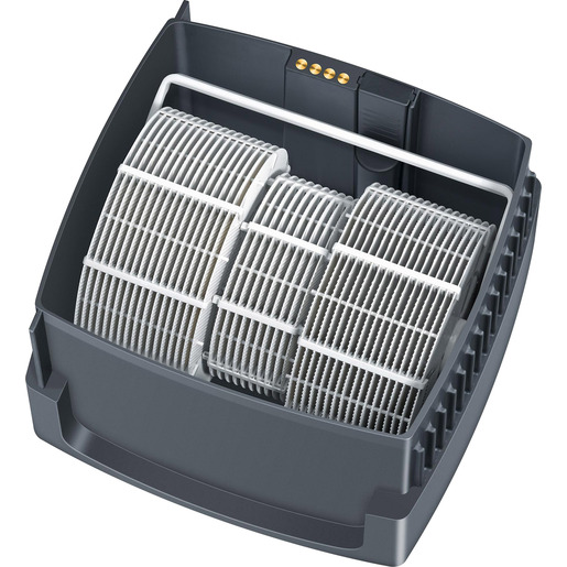 Luftwäscher, 2 in 1, befeuchtet und reinigt die Luft in bis zu 40 m² großen Räumen.