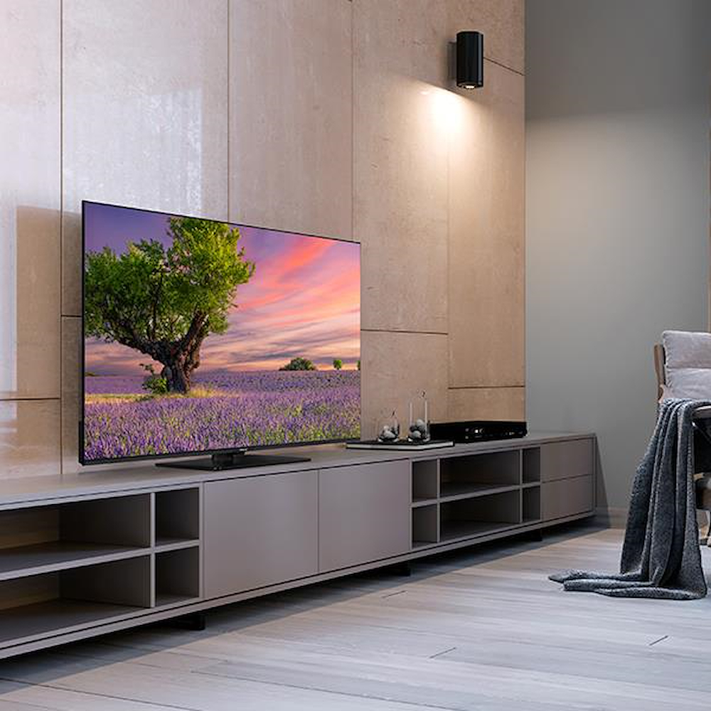 LED-Fernseher Panasonic, 43 Zoll, 4K Ultra HD.