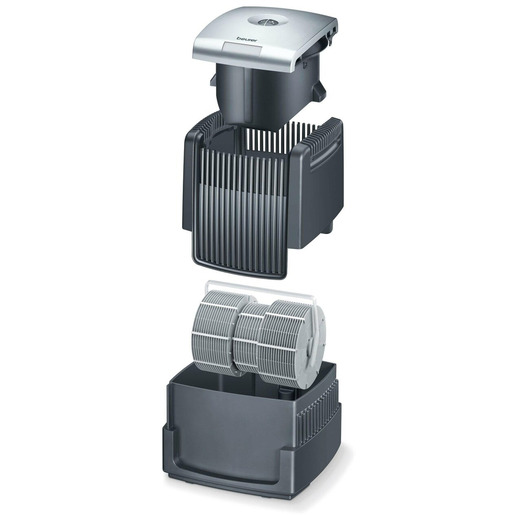 Luftwäscher, 2 in 1, befeuchtet und reinigt die Luft in bis zu 40 m² großen Räumen.