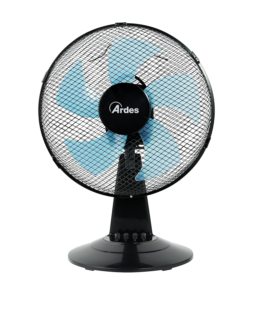 TISCHVENTILATOR ARDES 40W 30CM SCHWARZ.