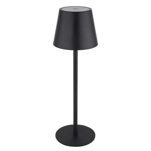 Tischleuchte 3W LED CCT 200lm +Akku Vannie I schwarz matt