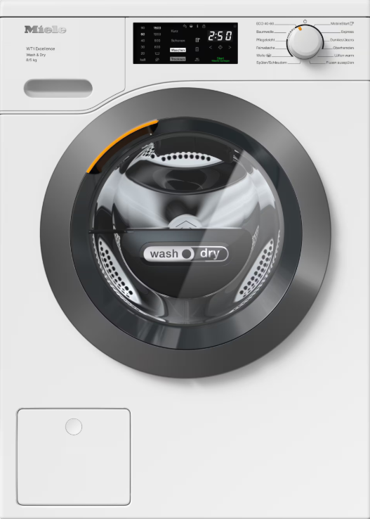 WASCHTROCKNER MIELE 1500GIRI 8KG WASCHEN - 5KG TROCKNEN,