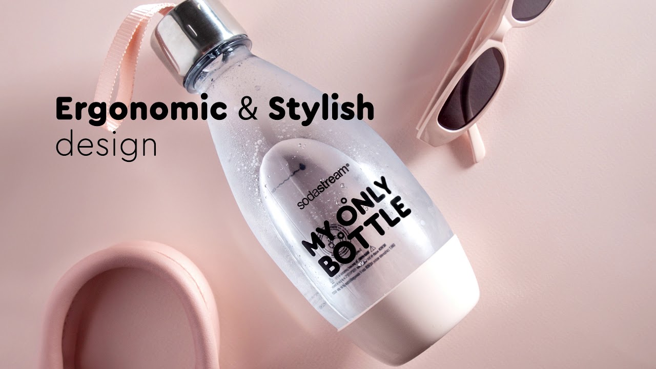 Spülmaschinengeeignete "My Only Bottle" Kunststoffflasche blau 0,5L, 1er-Pack.