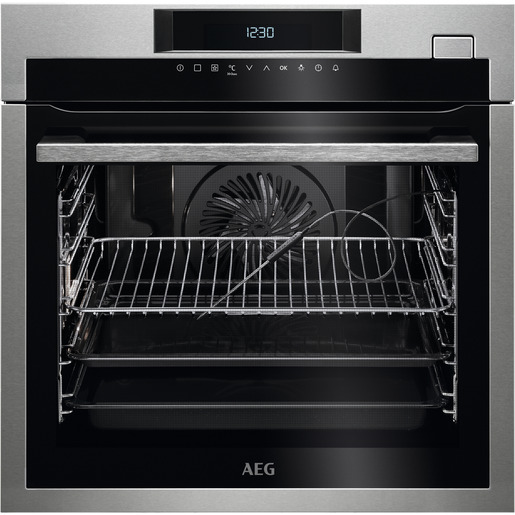 Elektro-Backofen AEG mit Dampfgaren 