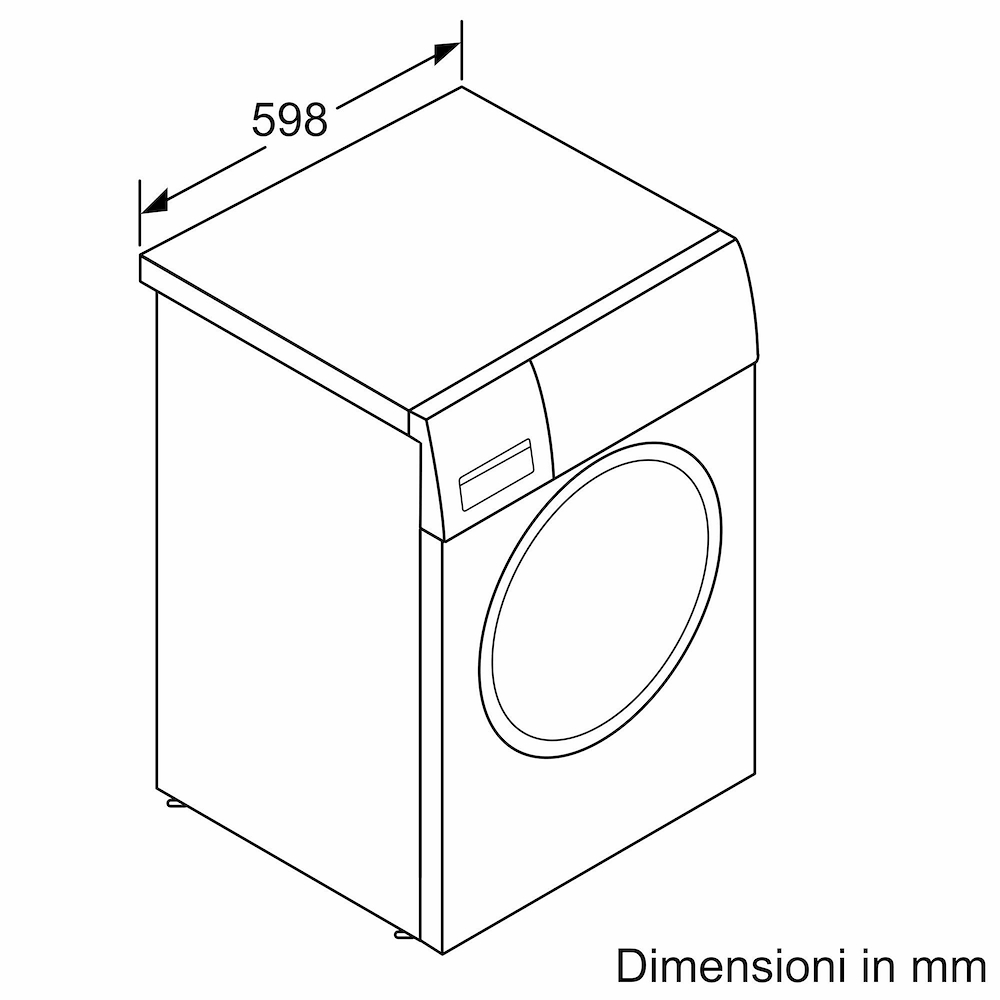 Waschmaschine 10 kg 1400 g Bügelassistenz, Aktivwasser Plus, Fleckenschutz