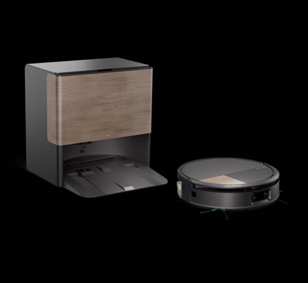 Nasswisch-Roboter, allergikergeeignet, beutelloser Betrieb, max. 0,26 l Behältervolumen, Clean Base.