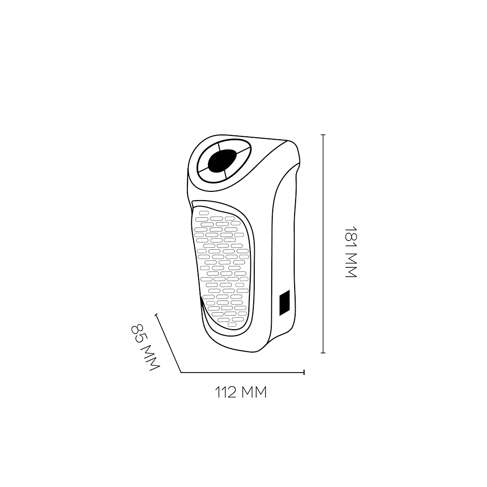 Lüfterheizung mit Zeitschaltuhr direkt in die Steckdose
