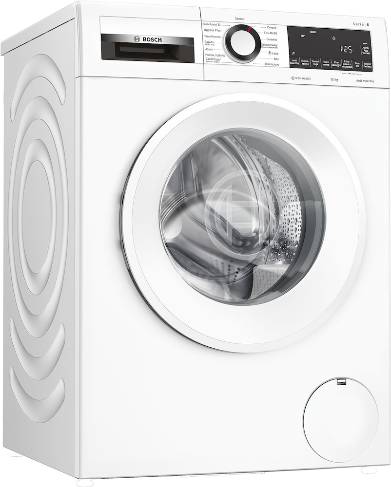 Waschmaschine 10 kg 1400 g Bügelassistenz, Aktivwasser Plus, Fleckenschutz